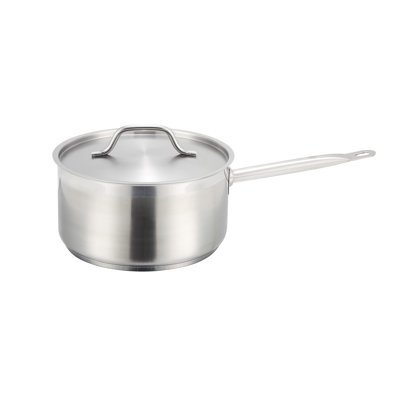 Casserole avec couvercle winco