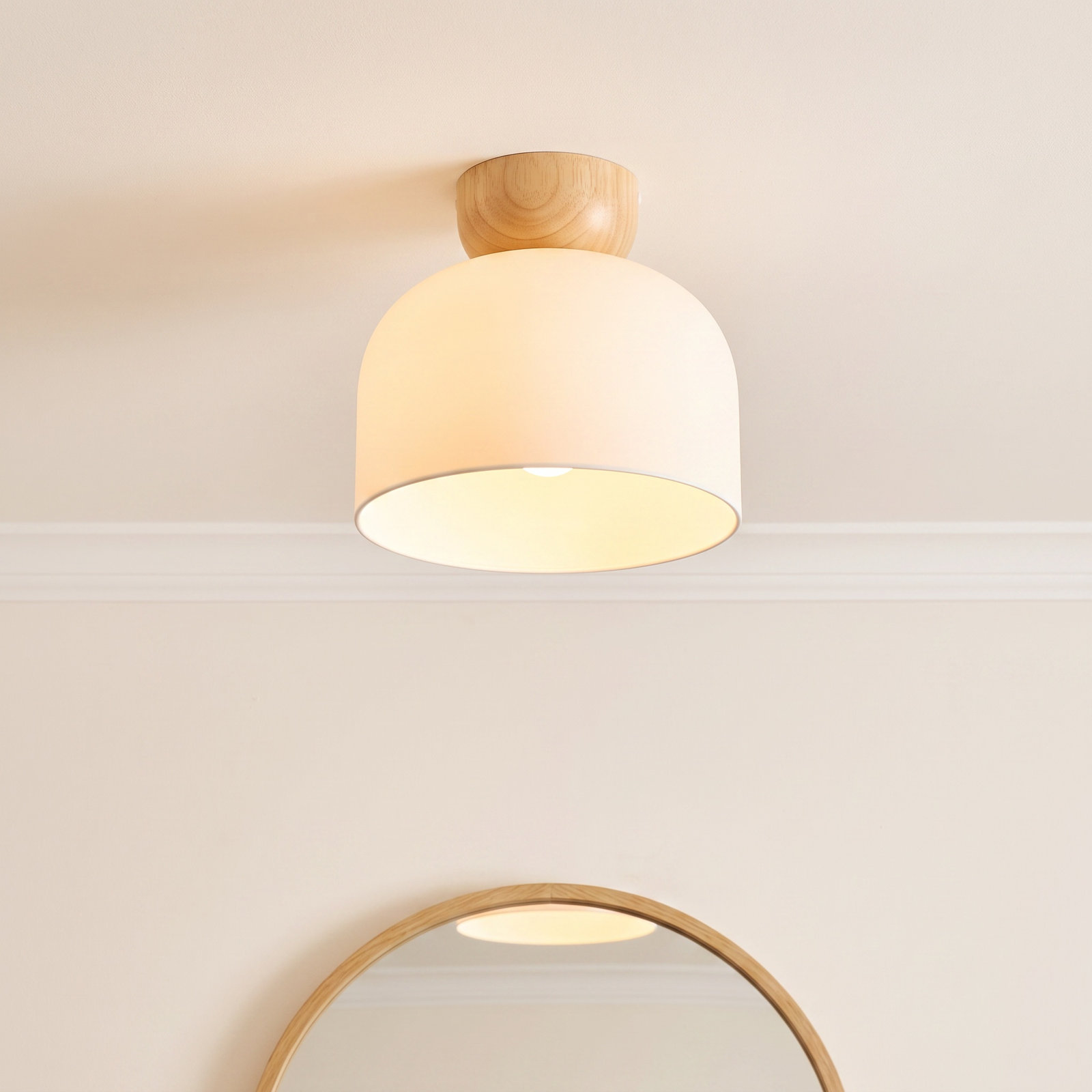 Raela Single Light Flush Mount