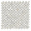 1" x 1" Seashell Fish Scale Mosaic Wall Tile