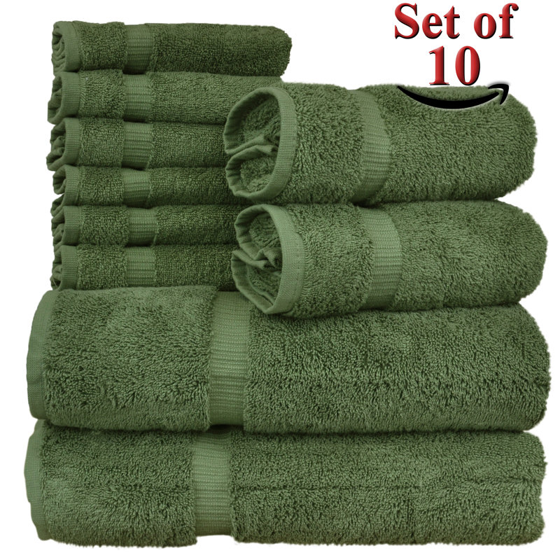 Orchid Super Plush Mulit-Size Set, Moss