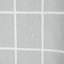 Rideau de douche imperméable en PEVA gris à carreaux, 178 x 183 cm, avec aimants et crochets.-22071132-22071136