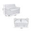 2 Seater Fabric Sofa Bed-582534721