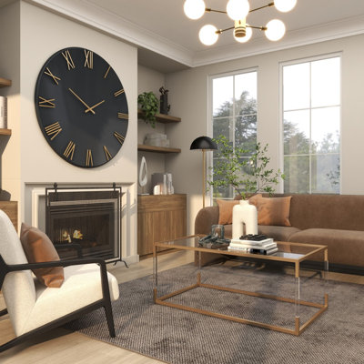 Horloge murale décorative Hephzibah