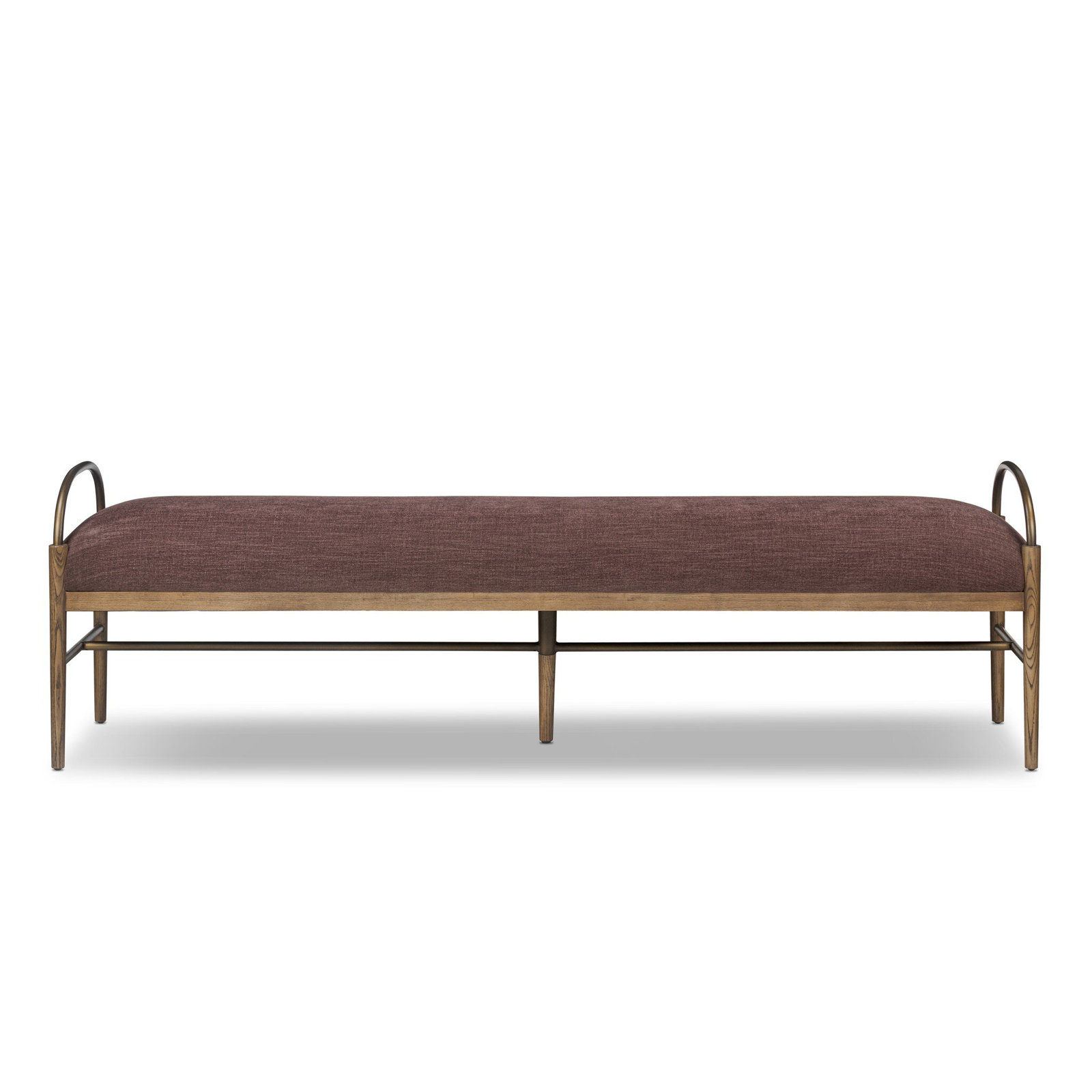 Demi Accent Bench, Laughlin Plum