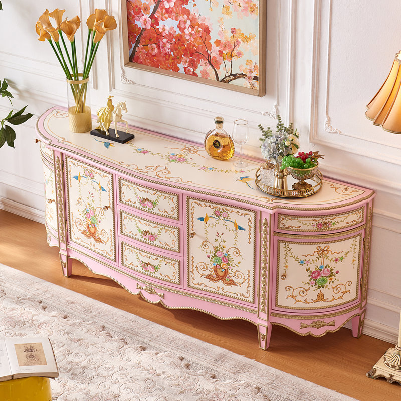 Buffet luxueux de style français moderne et léger