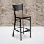 Miranda Grid Back Metal Restaurant Barstool-778514268-778514257