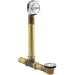 Clearflo Leg Tub Drain with Overflow