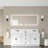 LED Bathroom Mirror with Front-lit, 3 Colors Temperature & Dimmable Light-122873557-122873541