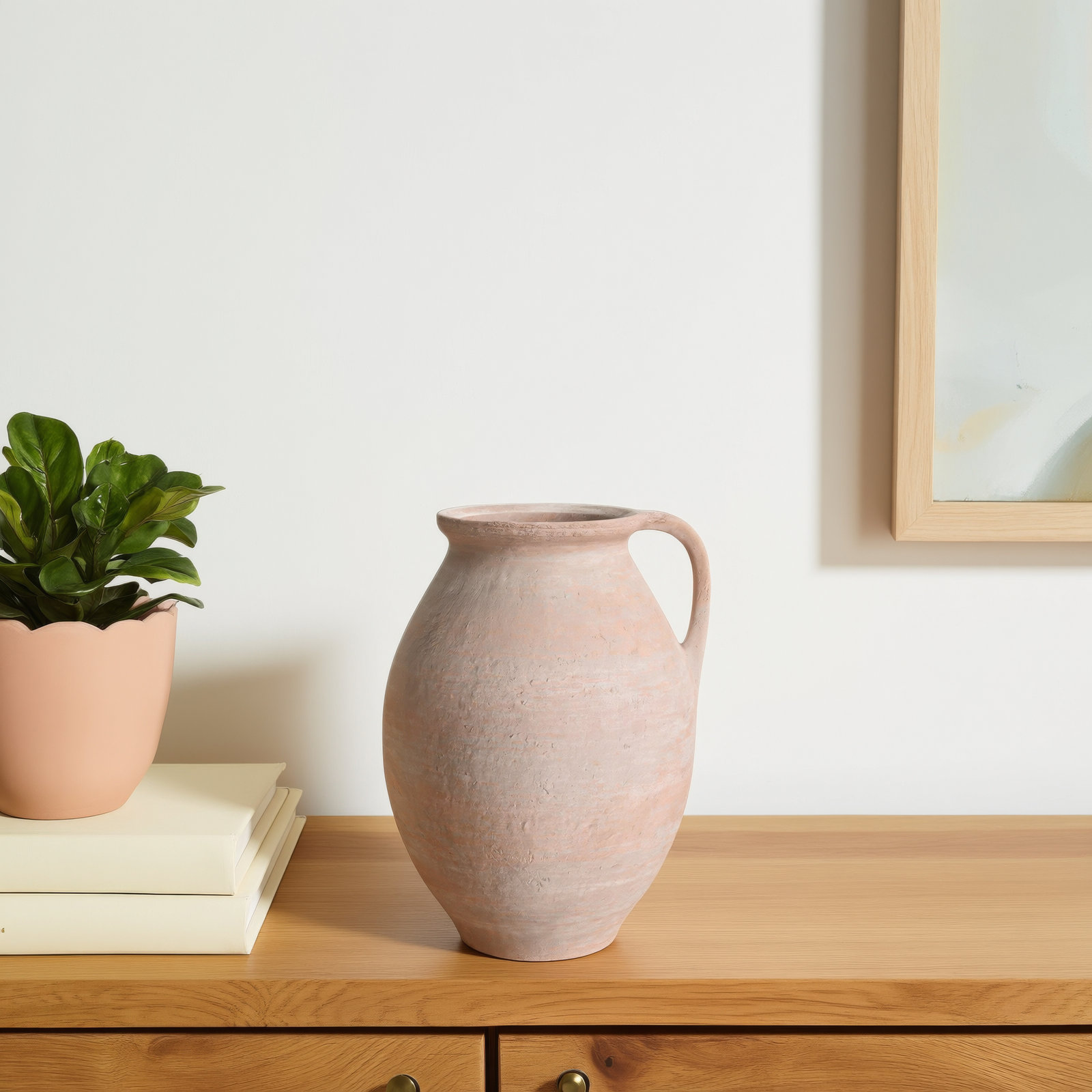 Loli 12'' Handmade Stoneware Table Vase