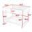 Queen Over Queen Bunk Bed With Built-In Storage Shelves And Charging Station,Ladder-915277161