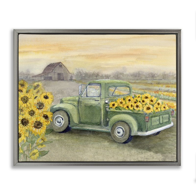 Cadre flottant Wild Harvest, Cadre flottant gris lustré, H 17 po x l 21 po