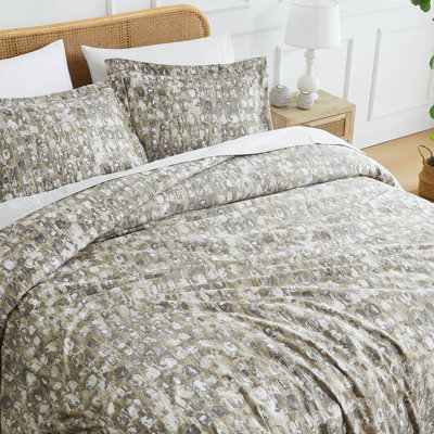 Ensemble d'édredon surdimensionné en duvet Rhyth