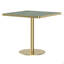 Table de salle à manger carrée moderne 31,5 po Tulip-133679612-133679614