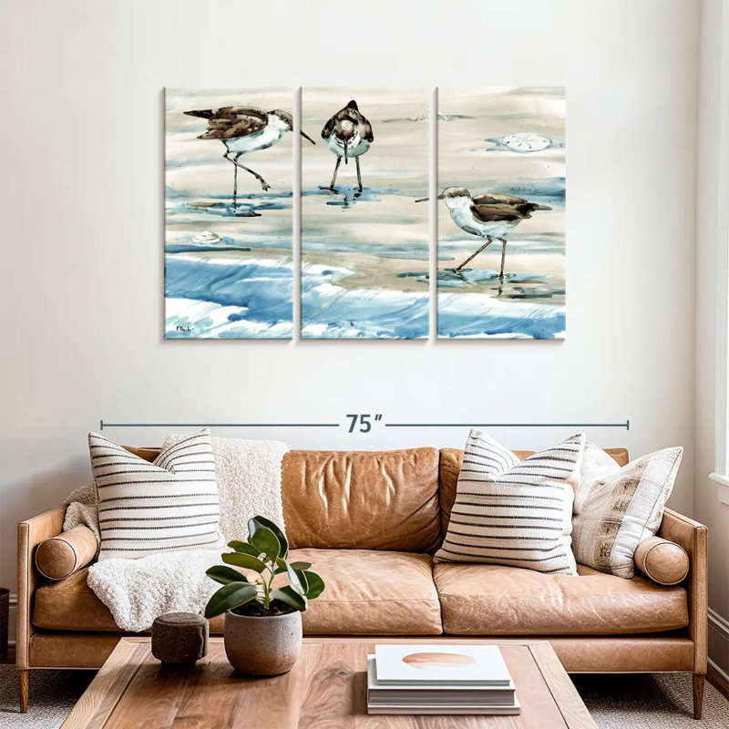 «Brampt Rockhampton Sandpipers I Light», H 36 po x l 57 po