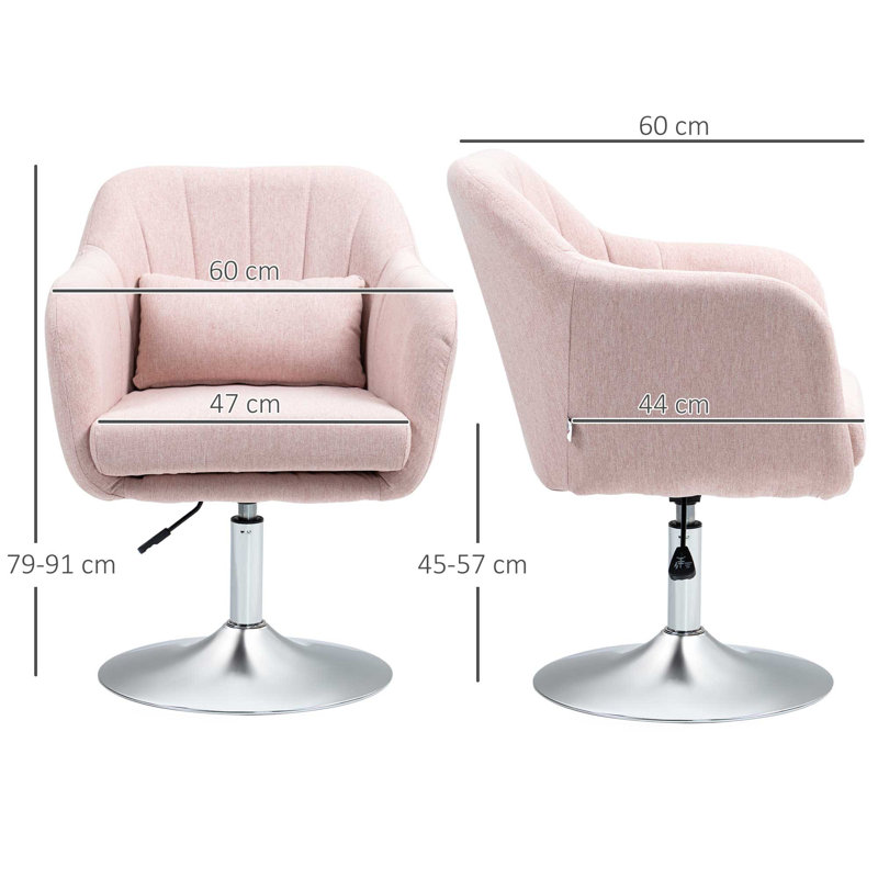 Reinbeck Upholstered Swivel Armchair
