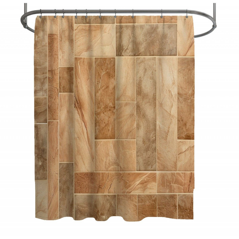 Tornell Abstract Shower Curtain, 93" H x 70" W