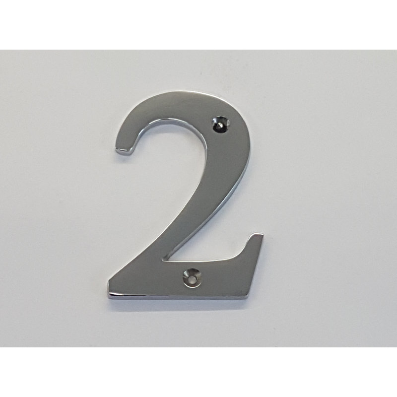 10cm Tamas Surface/Flush Mount House Number, 2