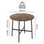Round Metal Base Dining Table