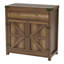 Armoire d'appoint en bois 2 portes 33,46 "avec 1 tiroir-88623341