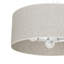 Lino 3 - Light White Drum Pendant