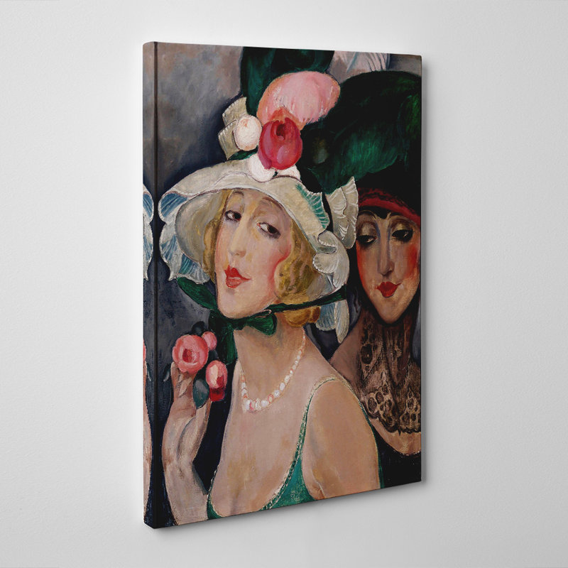 Gerda Wegener - Wrapped Canvas Painting, 76cm H x 50cm W
