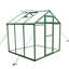 Cadre en aluminium robuste et panneau en polycarbonate pour abri de plantes toutes saisons 6 x 6 pi Gain Hauteur Wind Windhouse