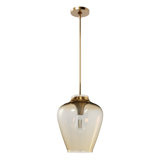 Kedzior 1 - Light 12 inch Single Teardrop Pendant