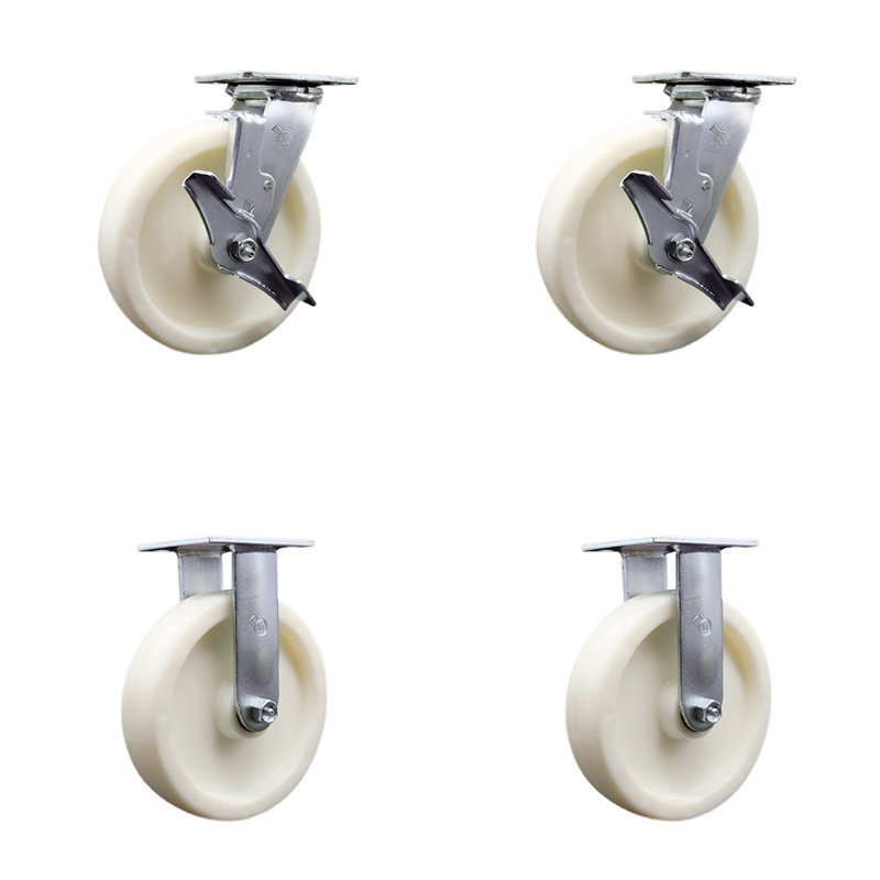 4 Piece Nylon Caster Set