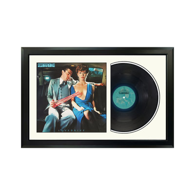 Scorpions "Lovedrive" Framed Record with White Mat