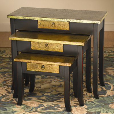 Solid Wood Top End Table