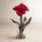 Amaryllis Silk Arrangement with Vase
