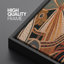 Abstrait botanique abstrait floral et faune bohème vibrant-94945952-111176968