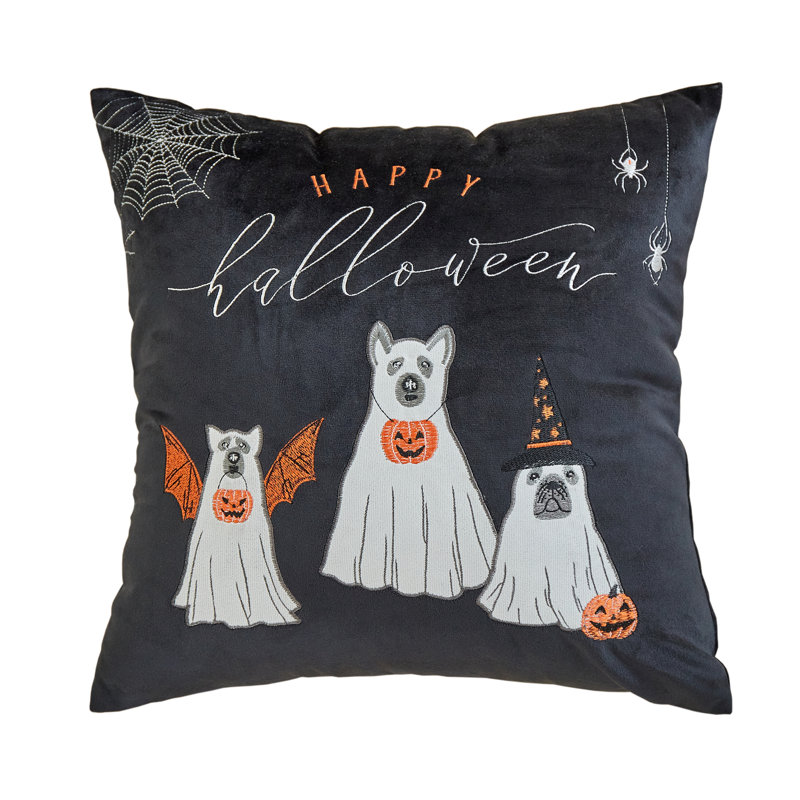 Happy Halloween Dogs Pillow