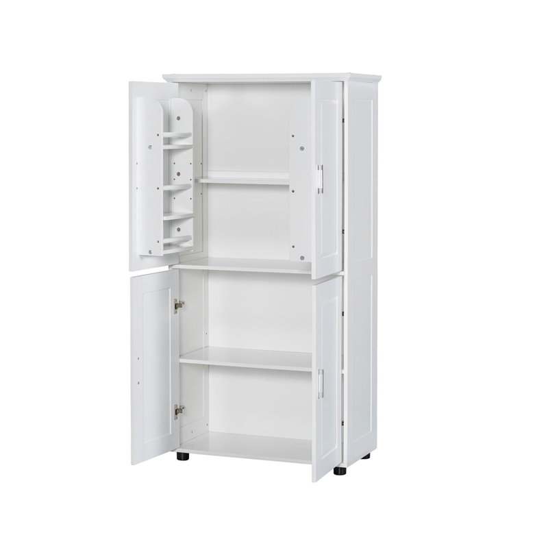 Meguel Freestanding Linen Cabinet