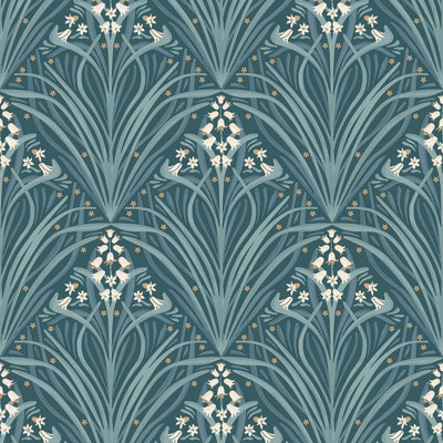 Victorian Bloom Wallpaper Sample