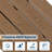 Adirondack Chair Set of 2 for Patio - Wood Texture Outdoor Chair for Garden, Backyard or Deck-726077553