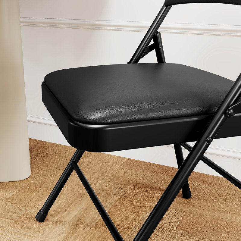 Upholstered Accent Chair, Black, Black, 2