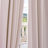 Rayne Vintage Textured Faux Dupioni Silk Room Darkening Curtains Window Single Curtain Panel-663929116-649565593