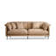 Causeuse-coussin modulaire en polyester kaki-975124695-975124692