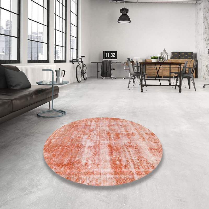 Tapis abstrait moderne 1285, Rond 4 pi