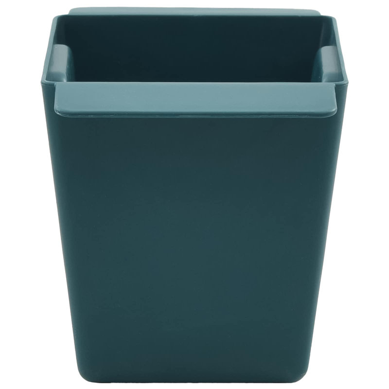 Planter, 9.5cm H x 13.5cm W x 9cm D, Green