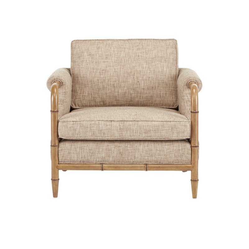 Merle Walnut Armchair, Finn Safari
