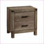 Table de chevet 2 tiroirs Contemporary