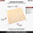 Wood Trim-to-Fit Drawer Peg Board Insert Only