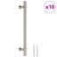 Metro Lane Cabinet Handles 10 Pcs Black 64 Mm Stainless Steel-696326669-696326672