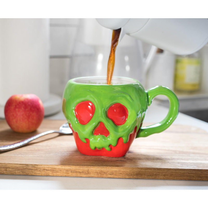 Grande tasse en céramique Disney Evil Poison Peut contenir 20 onces