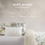 Ensembles de literie en coton de qualité supérieure pour grand confort floral moderne
