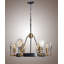 Lustre rustique 6 lumières Edford