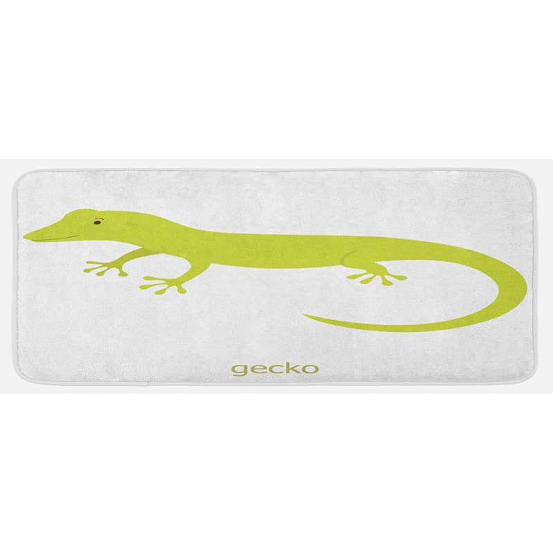 Tapis de cuisine reptile