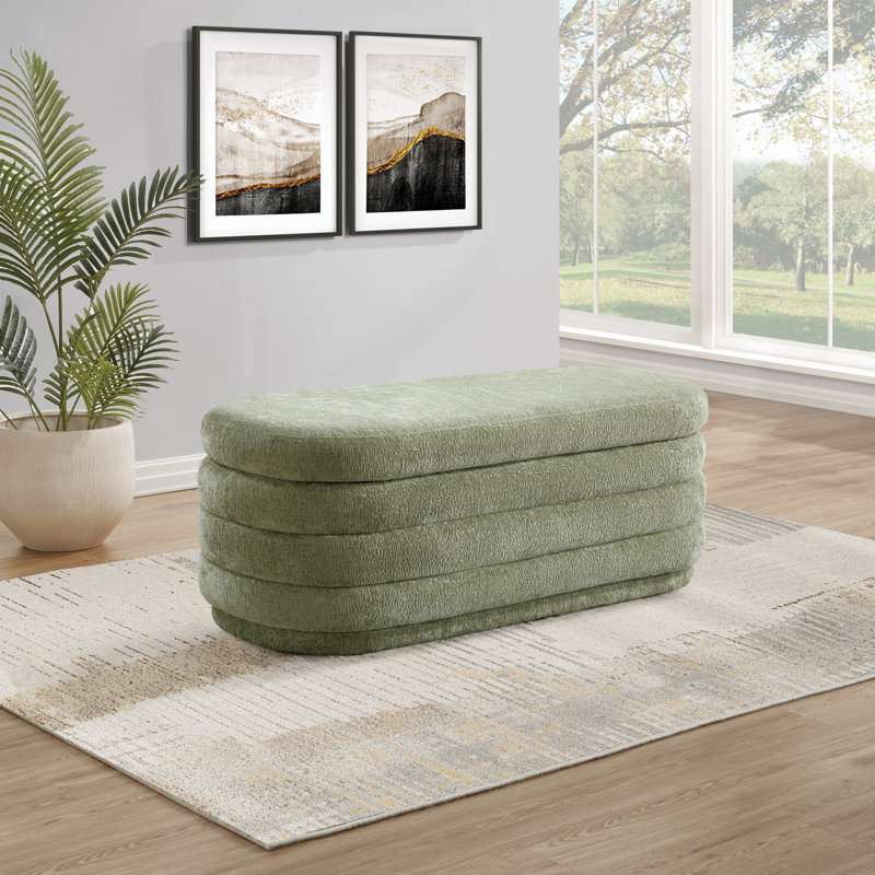 Banc de rangement Fentress, Vert printanier
